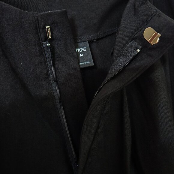 Stylewe pleated wide leg pants - Size M - Picture 2 of 6